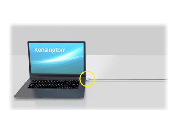 Kensington MicroSaver 2.0 Portable Keyed Laptop Lock - Master Keyed - Sikkerhetskabel