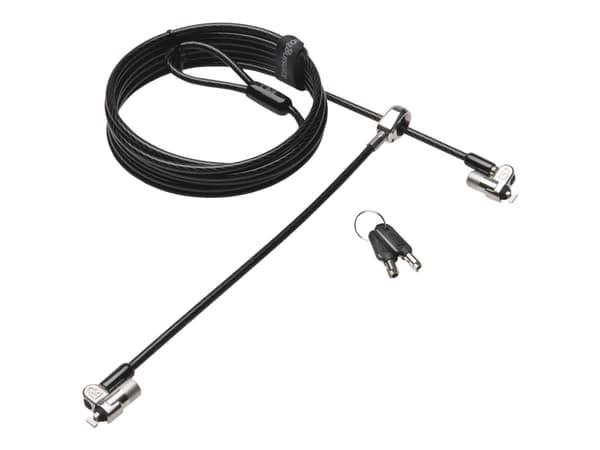 Kensington MicroSaver 2.0 Portable Keyed Laptop Lock - Master Keyed - Sikkerhetskabel