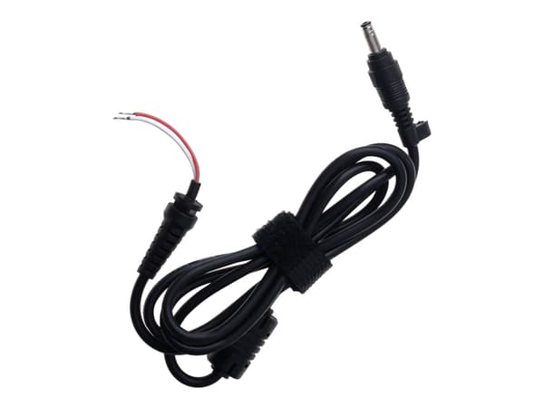 Akyga AK-SC - Strømkabel - 4,8 x 1,7 mm DC-jakk til uisolert tråd - 50 V - 1.2 m - svart