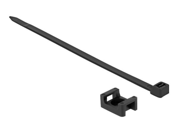 Delock - Buntebåndsett - 15 cm - svart
