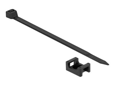 Delock - Buntebåndsett - 15 cm - svart