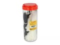 Miniatyrbilde 3 av 4: Delock Cable tie assortment box 500 pieces - Kabellissesett - svart, hvit