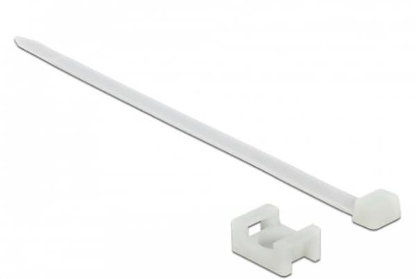 Delock - Kabellissesett - 15 cm - hvit