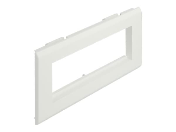 Delock - Easy 45 - ramme - hvit, RAL 9003