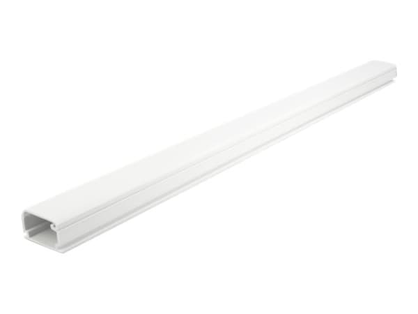 Delock - Cable duct with cover - 1 m - hvit