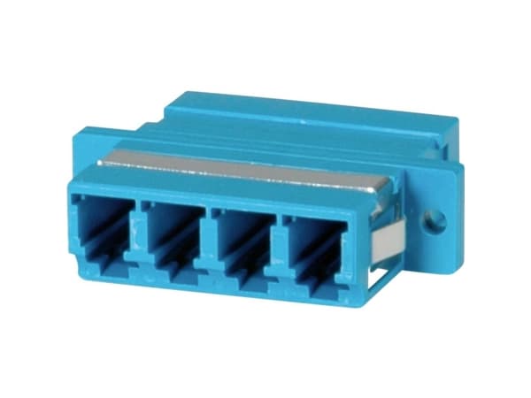 Value Fibre Optic Adapter LC quadruple, OS2 Z