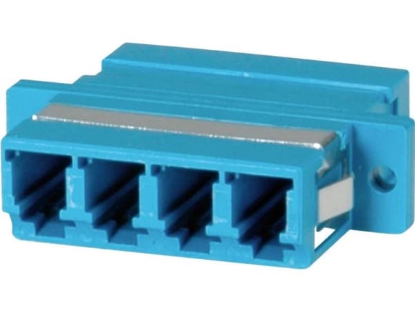 Value Fibre Optic Adapter LC quadruple, OS2 Z