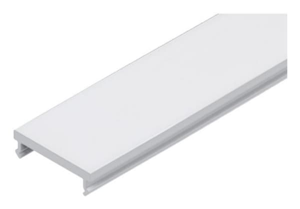 Brumberg 53440070, Kabelkanaldeksel, Hvit, Polykarbonat (PC), Feste-spenne, 17,3 mm, 2000 mm