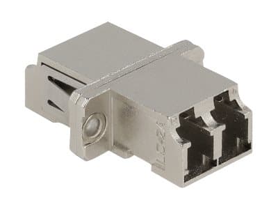 Delock - Nettverkkopler - LC-enkeltmodus (hunn) til LC-enkeltmodus (hunn) - fiberoptisk