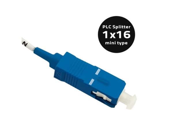Qoltec - Nätverksdelare - SC/PC enkelläge till SC/PC enkelläge - 1.5 m - fiberoptisk - G.657.A