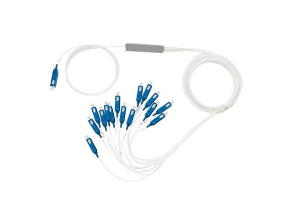 Qoltec - Nätverksdelare - SC/PC enkelläge till SC/PC enkelläge - 1.5 m - fiberoptisk - G.657.A