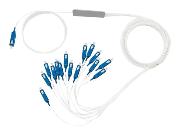 Qoltec - Nätverksdelare - SC/PC enkelläge till SC/PC enkelläge - 1.5 m - fiberoptisk - G.657.A