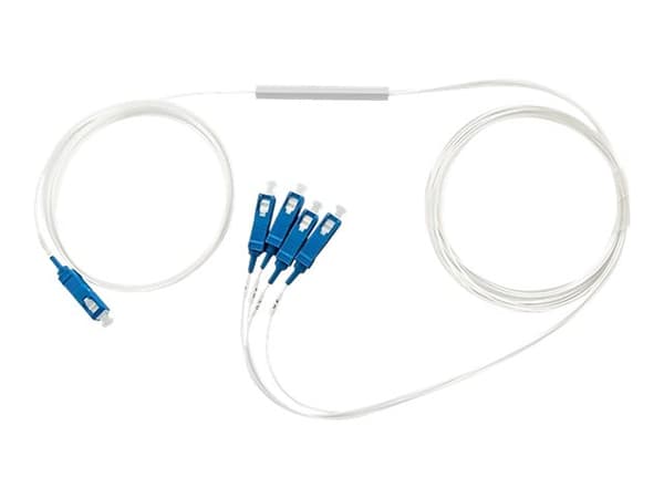 Qoltec - Nettverksplitter - SC/PC-enkeltmodus til SC/PC-enkeltmodus - 1.5 m - fiberoptisk - G.657.A