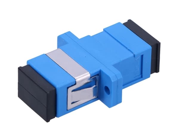 Extralink ADAPTER SC/PC SC/UPC SM SIMPLEX BLUE - Adapter, SC/UPC, Ubestrøket, Blå, Enkeltmodus, Plast, 2000 stykker