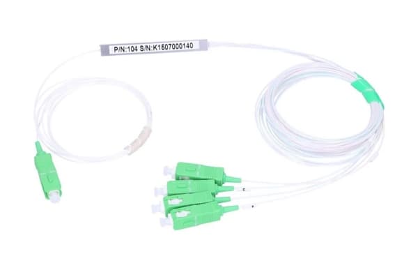 Extralink - Nettverksplitter - SC/APC-enkeltmodus til SC/APC-enkeltmodus - 1.5 m - 0.9 mm - fiberoptisk - G.657.A1