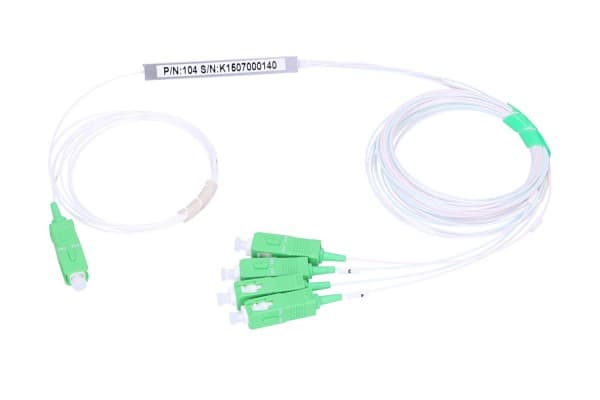 Extralink - Nettverksplitter - SC/APC-enkeltmodus til SC/APC-enkeltmodus - 1.5 m - 0.9 mm - fiberoptisk - G.657.A1
