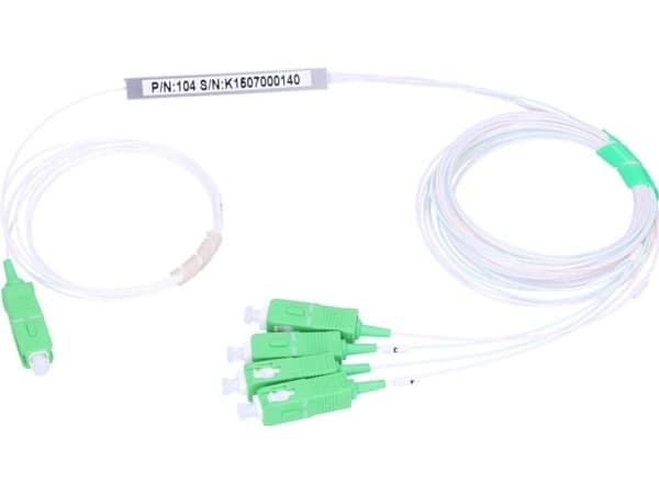 Extralink - Nettverksplitter - SC/APC-enkeltmodus til SC/APC-enkeltmodus - 1.5 m - 0.9 mm - fiberoptisk - G.657.A1