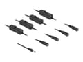 Miniatyrbilde 1 av 2: Delock - Strømkabel - 5,5 x 2,1 mm DC-jakk (hann) til 5,5 x 2,1 mm DC-jakk (hunn) - 5 V - 2 A - 1 m - svart