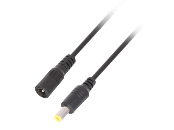 Lindy Lindy 70321 strømkabel DC strømforlengelseskabel 2,1 mm / 5,5 mm - 0,5 m