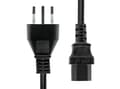 Miniatyrbilde 1 av 3: ProXtend PC-LC13-003, 3 m, Strømplugg type L, C13 kopling, H05VV-F, 250 V, 10 A
