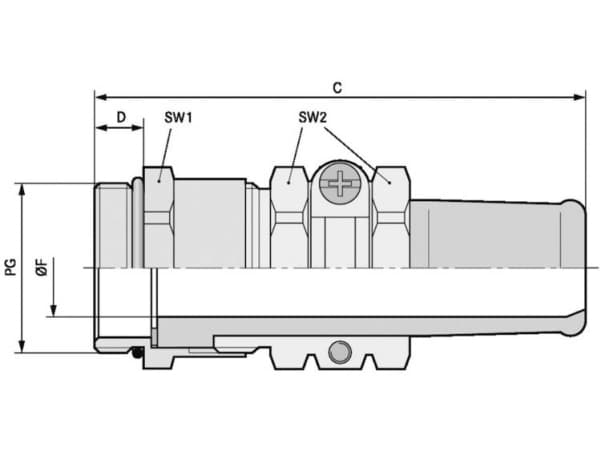 LAPP SKINDICHT® SR-SV PG 21/17 52023628 Kabelforskruning PG21 Messing Messing 10 stk