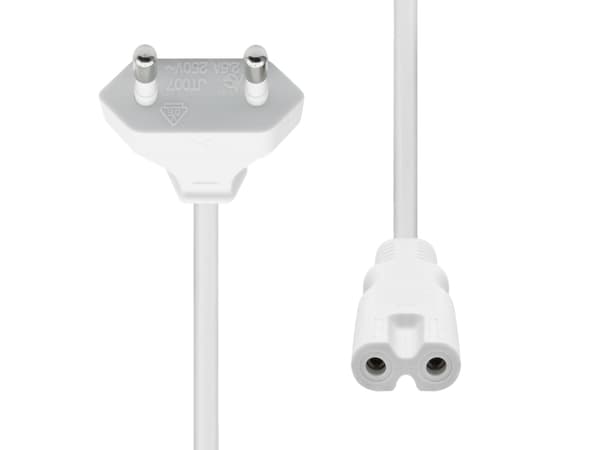 ProXtend PC-CC7-003W, 3 m, Strømplugg type C, C7 kopling, H03VVH2-F, 250 V, 2.5 A