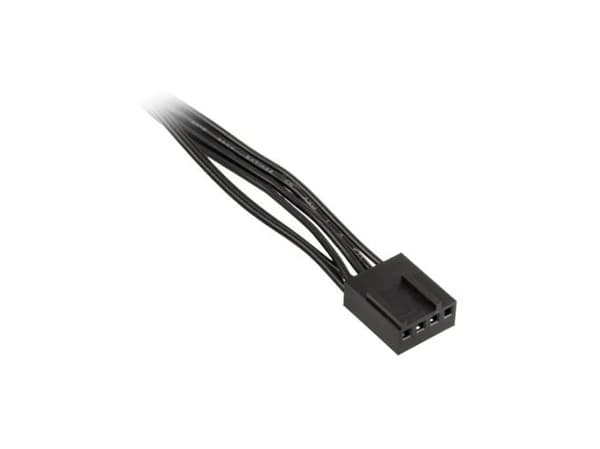 Kolink 1-4 PWM Lüfter Splitterkabel - 35 cm, 0,35 m, 4-pin PWM, 4 x 4-pin PWM + SATA, Hunkjønn, Hankjønn, Rett