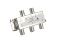 Miniatyrbild 3 av 5: Triax SCS 4, Kabelfordeler, 75 ohm (O), 5 - 2400 Mhz, Sølv, Hvid, Hunstik/Hunstik, 11,5 dB