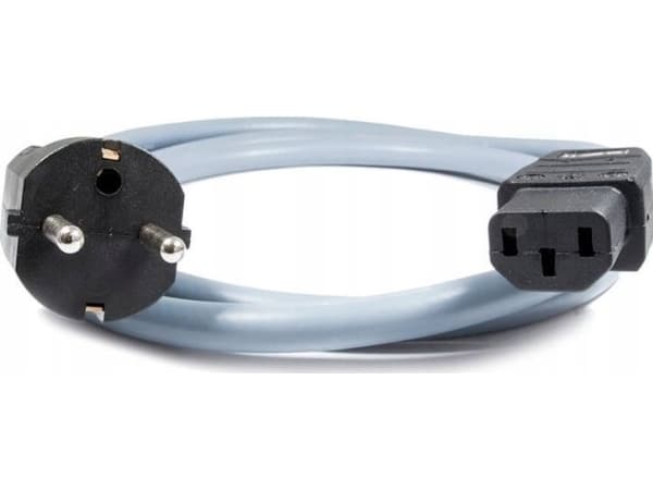Melodika Melodika MDP15G strømkabel Strømkabel med jording (nett) 3x2,5mm2 (Schuko-IEC C13) Gunmetal - 1,5m