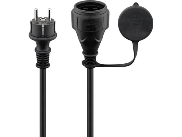 Goobay 44841, 25 m, CEE7/4, CEE7/4, H07RN-F, 230 V