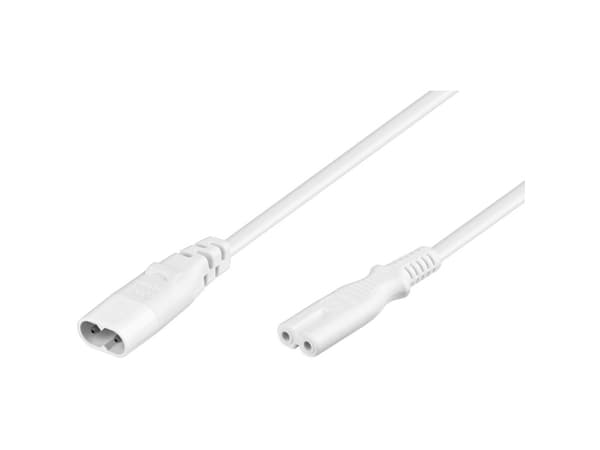 Goobay 97200, C8-liitin, C7-liitin, 250 V, 2,5 A