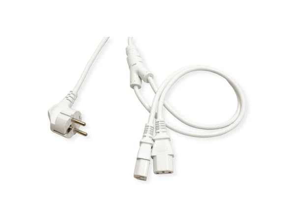 ROLINE 19.08.1023, 2 m, CEE7/7, IEC C13, 250 V, 10 A