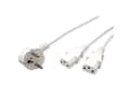 Miniatyrbilde 2 av 5: ROLINE 19.08.1023, 2 m, CEE7/7, IEC C13, 250 V, 10 A