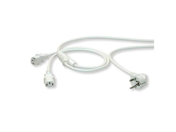 ROLINE 19.08.1023, 2 m, CEE7/7, IEC C13, 250 V, 10 A