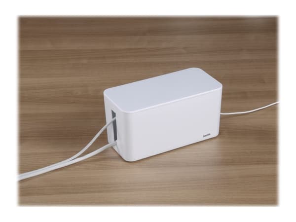 Hama Cable Box "Mini" - Kabelstyringsboks - hvit