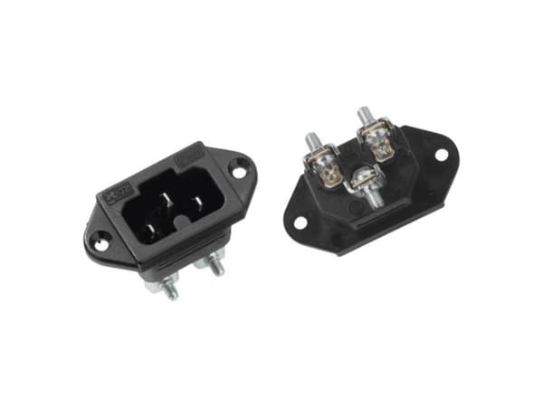 Bachmann 918.170, Svart, Termoplast, 250 V, 10 A
