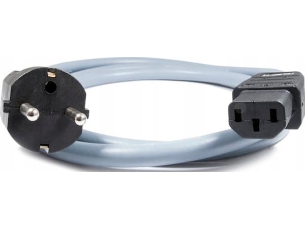 Melodika virtajohto Melodika MDP30G Maadoitettu virtajohto (verkko) 3x2.5mm2 (Schuko-IEC C13) Gunmetal - 3m