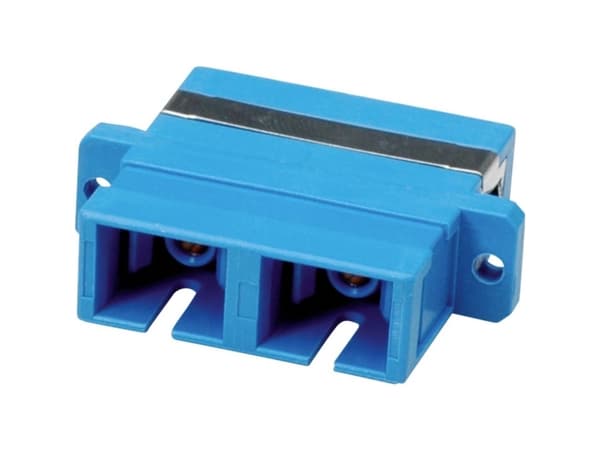 ROLINE Fibre Optic Adapter SC Duplex Multimode PB, SC/SC, Blå, Plast, 1 styck