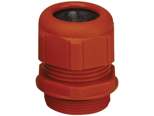 Spelsberg KVR M32-MGM/or 22763201 Kabelforskruning slagfast, Med bøjningsbeskyttelse, med trækaflastning, med kontramøtrik M32 Plastic Orange 1 stk