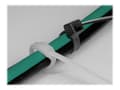 Miniatyrbild 1 av 5: Delock - Kabelsamlare - with flat head - 28 cm - svart, transparent (paket om 100)
