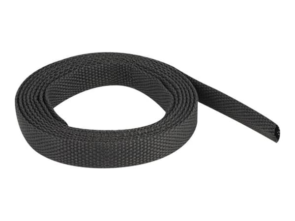 Delock - Varmekrymperør - fabric, shrinkage ratio 2:1 - 2 m - svart