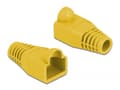 Miniatyrbilde 4 av 5: Delock Strain relief for RJ45 plug - Nettverkskabeloppstart - gul (en pakke 20)