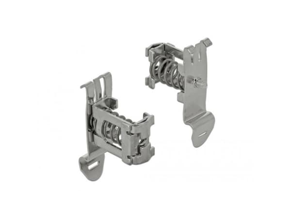DeLOCK Shield Clamp - kabelklemme - DIN-skinnemonterbar (66440)