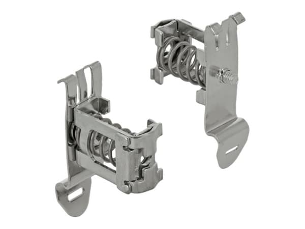 DeLOCK Shield Clamp - kabelklemme - DIN-skinnemonterbar (66440)
