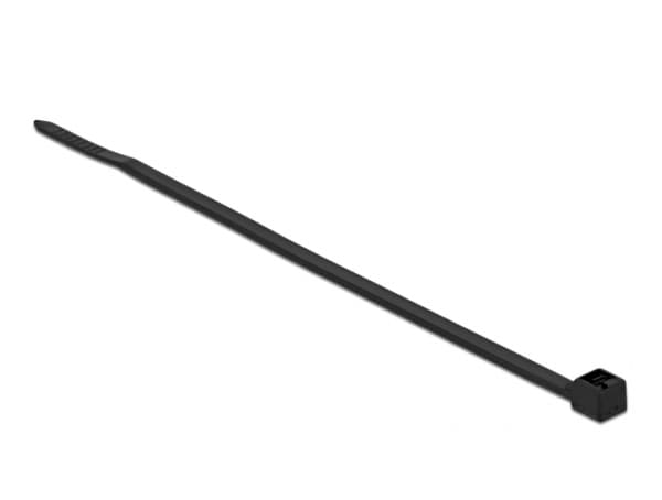 Delock - Kabelfestebånd - varmebestandig - 10 cm - svart (en pakke 100)
