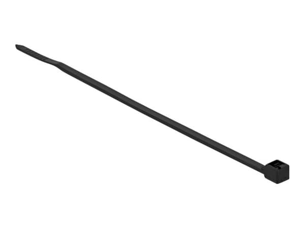 Delock - Kabelfestebånd - varmebestandig - 10 cm - svart (en pakke 100)