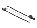 Miniatyrbilde 4 av 5: Delock - Kabelfestebånd - with edge clip - 20 cm - svart (en pakke 50)