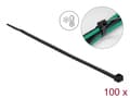 Miniatyrbilde 4 av 5: Delock - Kabelfestebånd - cold resistant - 20 cm - svart (en pakke 100)