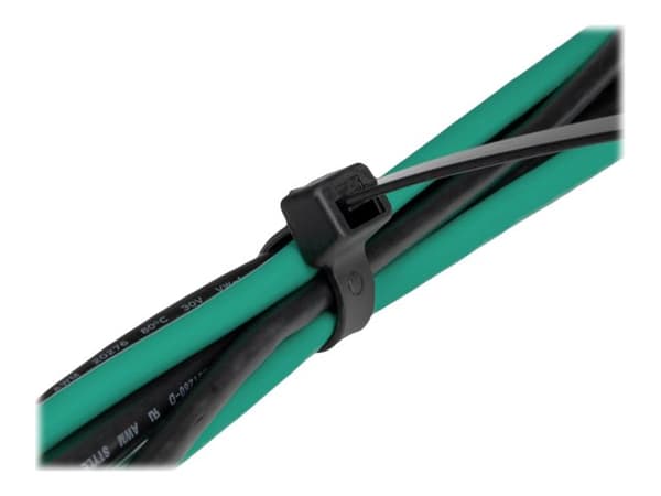 Delock - Kabelfestebånd - cold resistant - 20 cm - svart (en pakke 100)