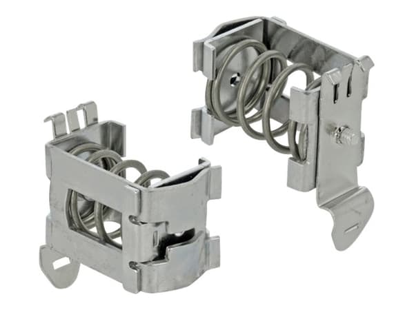 Delock Shield Clamp - Kabelfäste - kan monteras på DIN-skena
